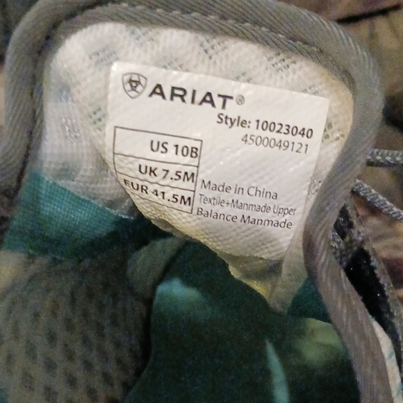 Ariat 10 green - Picture 5 of 16